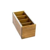 Porta Controle 4 Lugares com Metal Naturals 22cmx10cmx10cm Rojemac
