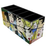 Porta-Controle Quadrinhos 5 Divisões 10x22x8cm Colorido Kapos