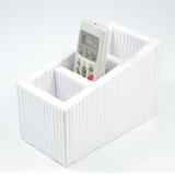 Porta Controle Remoto Grécia 3 Divisões 17x09x08 - Branco - Allstate