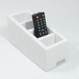 Porta Controle Remoto Grécia 4 Divisões 22x09x08 - Branco - Allstate