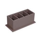 Porta Controle Remoto Marrom - Poli design