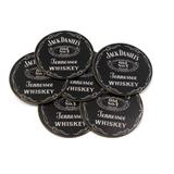 Porta Copo Madeira Jack Daniels 6 Peças - Jack daniels