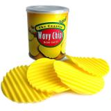Porta-Copos Batatinhas Wavy Chips em Silicone - Set com 4 - Se works
