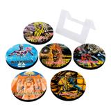 Porta Copos Em MDF Iron Maiden Albums - Artgeek