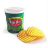 Porta Copos em Silicone Wavy Chips Veggie - 4 unidades - Yaay!