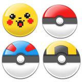 Porta Copos PokeBalls e Pikachu. - Yaay