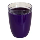 Porta Cotonetes Linha Málaga Roxo - 7891559901800