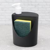 Porta Detergente Romeu E Julieta 600Ml Preto - Coza