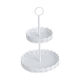 Porta doce 2 andares white 29cm - Rojemac