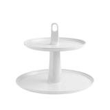 Porta doces cake branco 2 andares - Coza