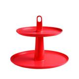 Porta doces cake vermelho 2 andares - Coza