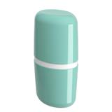 Porta Escova com Tampa Full 10,6 x 7,7 x 21 cm Verde Elétrico - Coza - Brinox
