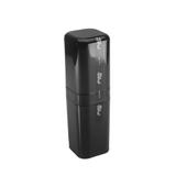 Porta Escova com Tampa Splash Preto - Coza - Brinox