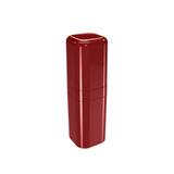 Porta Escova com tampa Splash Vermelho Bold - Coza - Brinox