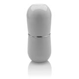 PORTA ESCOVA CROMO BELLY BRANCO C/TAMPA Ou