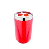 Porta Escova e Creme Dental Átria Vermelho 1971/009 Brinox