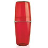 Porta escovas tule vermelho (pet 802 vm) - ou