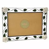 Porta Espelho Com Flores Rustico Artesanal Ferro - Uai artesanatos