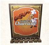 Porta Espetos Cantinho do Churrasco Decoração - Fd
