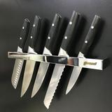Porta Facas De Parede Gourmet Cromado - Metalcromo