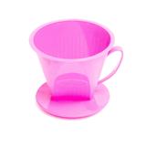 Porta filtro cafe color amelia - rosa