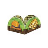Porta Forminha para Doces Minecraft 50 unidades Junco - Festabox