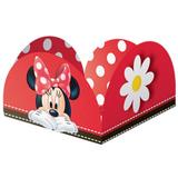 Porta Forminha para Doces Minnie Vermelha 50 unidades Regina Festas