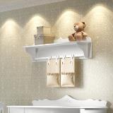 Porta Fraldas com Prateleira em MDF - Branco Premium - Multimóveis