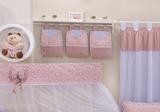 Porta Fraldas de Varão 3 peças Menina Doce Encanto - I9 baby