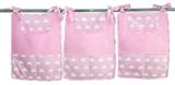 Porta Fraldas para Varão 3 pçs Nuvenzinha Rosa - Doce lar enxovais