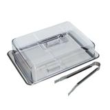 Porta Frios com Pegador Átina 2 Divisórias Inox - Brinox