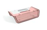 Porta Frios com Tampa Rosa Transparente Acrílico - UZ173-ROS 4920