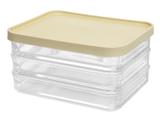 Porta Frios Hermético Coza com Tampa Retangular - 840ml Clear Trio