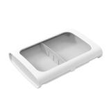 Porta Frios sem Pinça Casual 24 x 17 x 5 cm Branco - Coza - Brinox