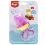 Porta Frutinha Rosa Regulagem Chupeta Silicone Alimentador Frutinhas E Legumes Alimentadora Rosa para seu Bebe. - Buba
