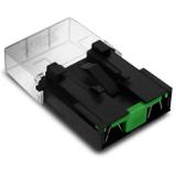 Porta Fusível TechNoise Dynamic Retangular 1 Maxi 1000V Fumê