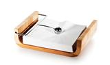 Porta Guardanapo Bambu Com Peso Inox Cancum Lanchonete Bar - Welf