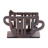 Porta Guardanapo e Xícara de Café Quartzo 11cmx4cmx14cm Rojemac