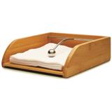Porta Guardanapo Press de Bambu 19X19X6CM Tyft - Yoi