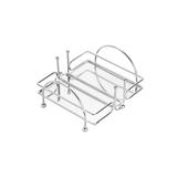 Porta Guardanapos 14cm De Prata Balls Wolff