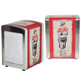 Porta Guardanapos em Metal Estampa Papiro Pepsi Cola 17811 - Dynasty