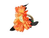 Porta Guardanapos Gerbera Laranja - Americanos Cia