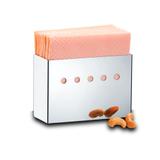 Porta Guardanapos Parma 12,9 x 5,3 x 9 cm Inox - Brinox