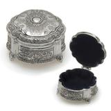 Porta Joia 7cm Silver Espressione