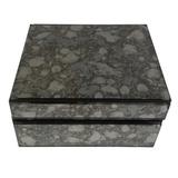 Porta joia de vidro - 20x12x6.50 cm - Btc decor