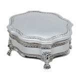 Porta Joias De Zamac Prata Velha 16X13\2X7\5Cm - F9-9215 - Prestige