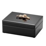 Porta Joias Leopard L3275 Lyor Preto