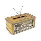 Porta Lenço Rádio Amarelo - Goods br