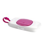 Porta Lenços Umedecidos Wipes Dispenser OXOtot Branco e Rosa
