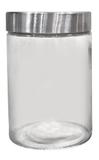 Porta Mantimentos 1290ml Cromado - Dynasty collection